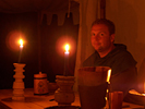 Odulf beim Festbankett